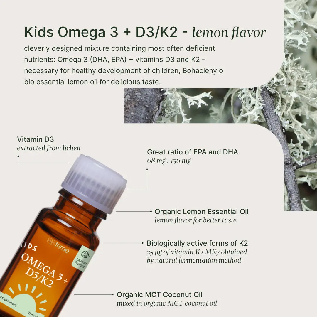 Kids Omega 3 + D3/K2