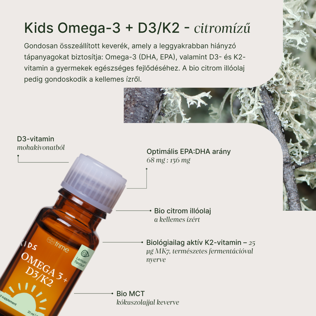 Kids Omega 3 + D3/K2