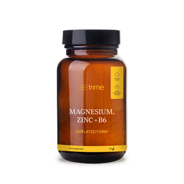 Magnézium, cink + B6-vitamin